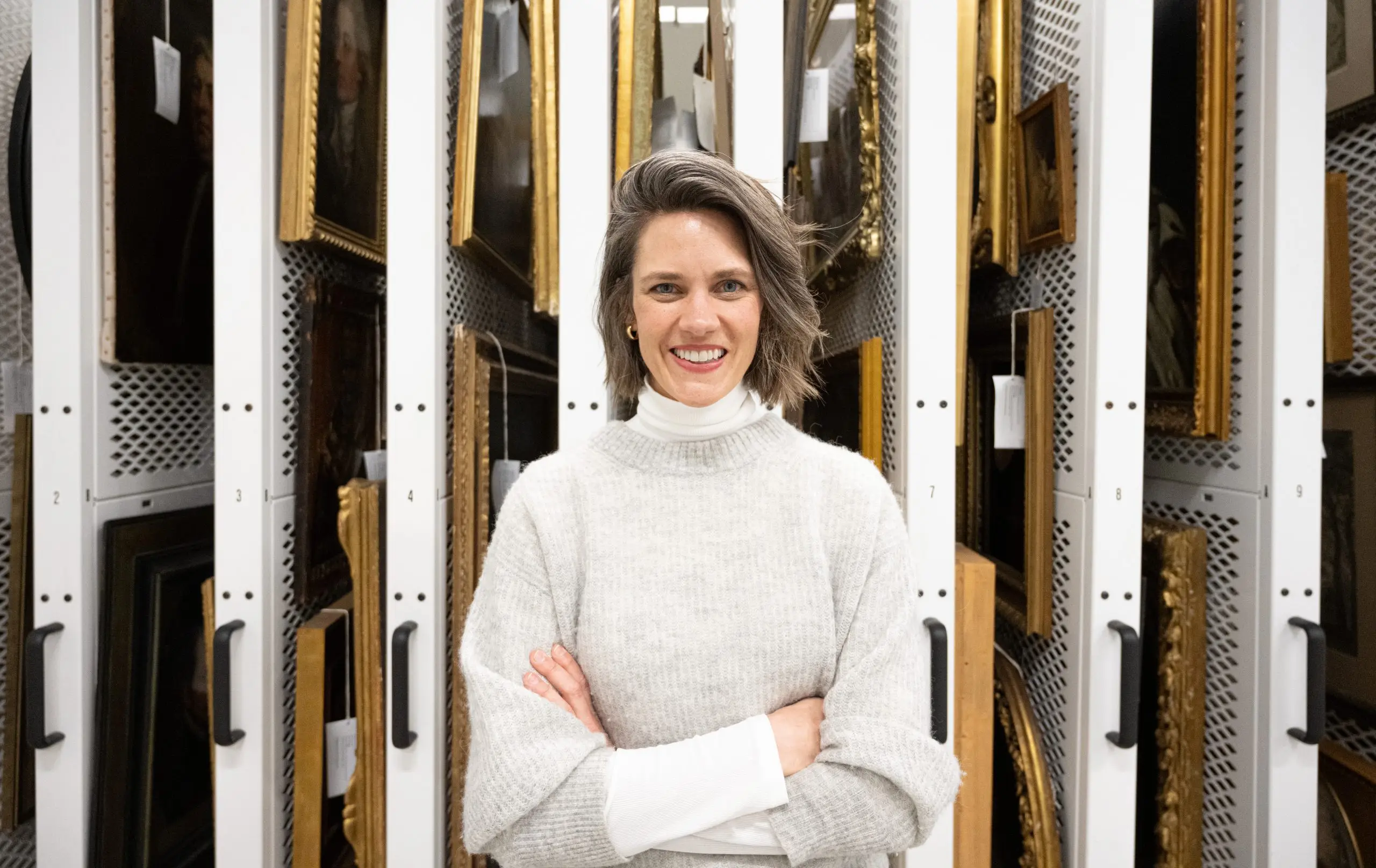 Jane Becker Nelson '04 is a former Emerging Artist and current director of the Flaten Art Museum at St. Olaf.