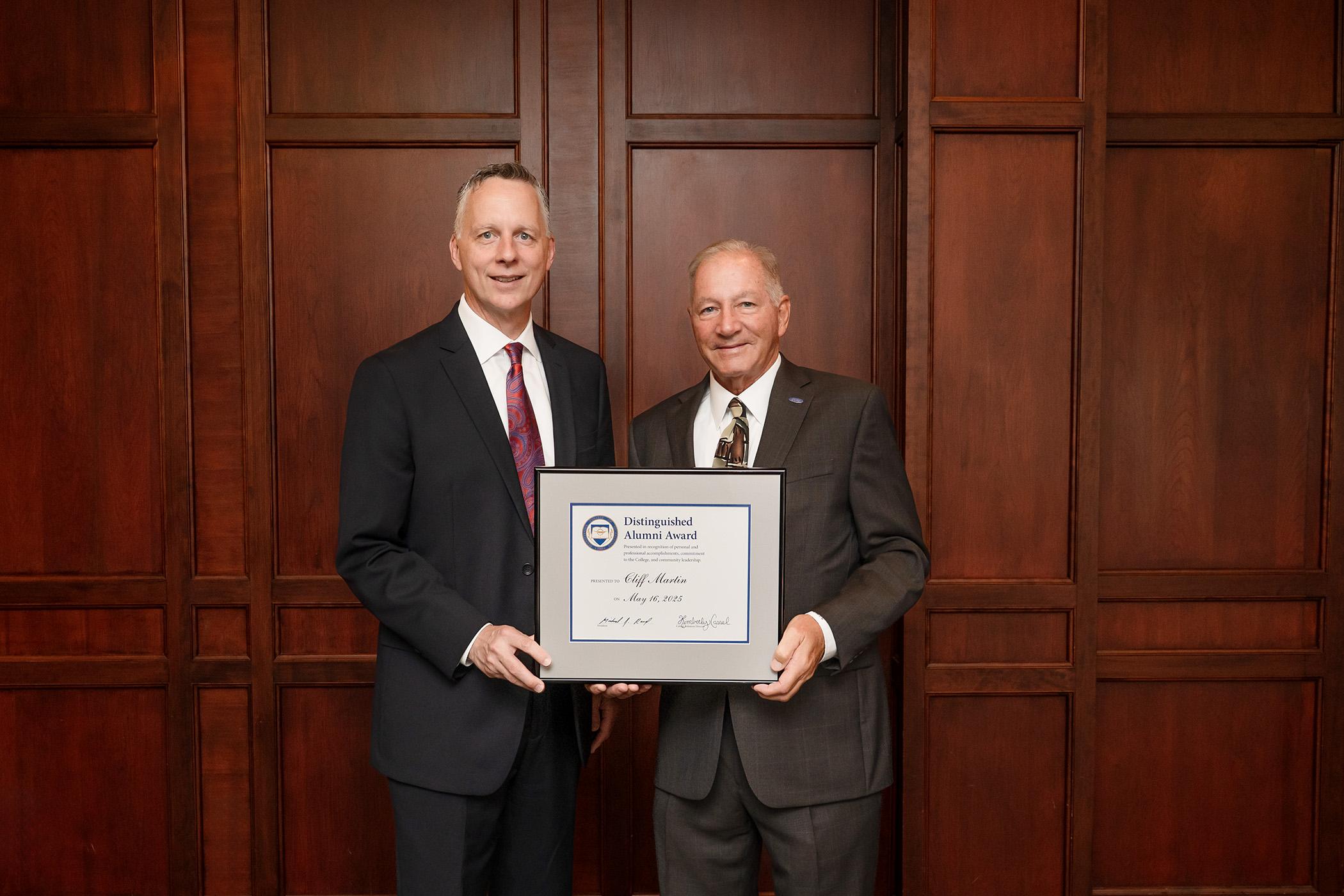 WACC automotive grad honored as distinguished alumnus