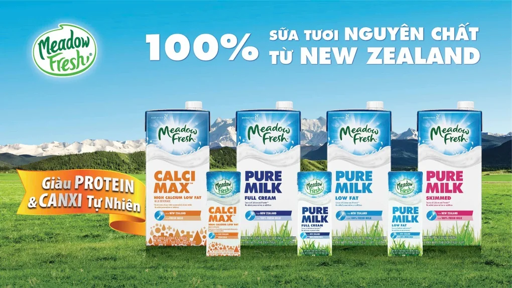 Meadow Fresh - Dòng sữa giữ trọn tinh túy từ sữa tươi New Zealand - 5 Meadow Fresh - Dòng sữa giữ trọn tinh túy từ sữa tươi New Zealand - 5