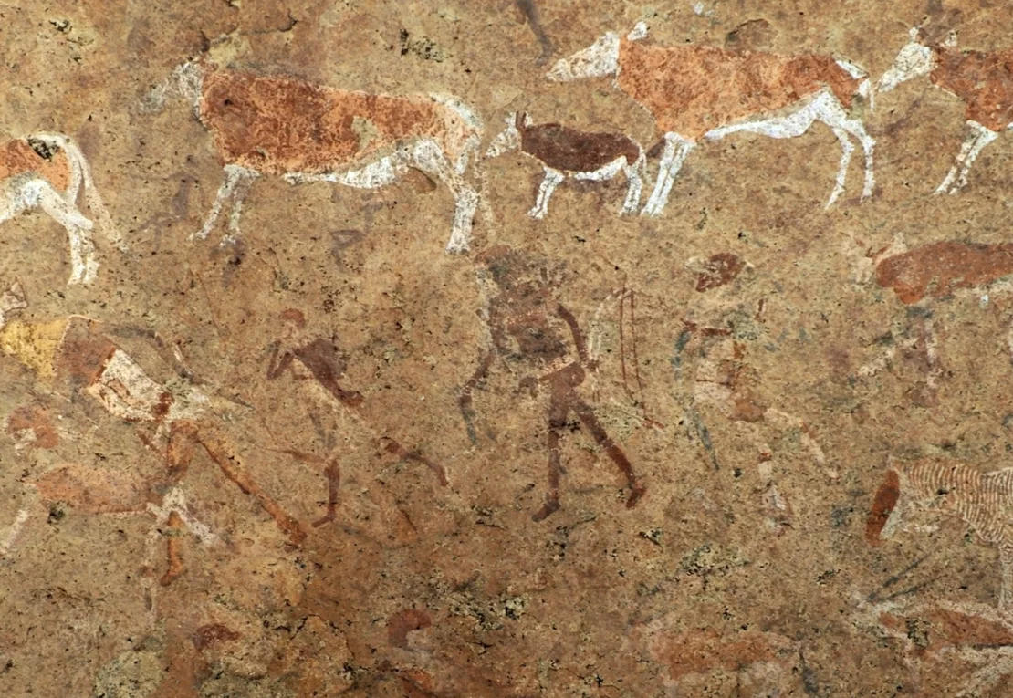Rock art made by the San in Sub-Saharan Africa stretches back thousands of years. But whether through time or human defacement, some historic art is under threat.