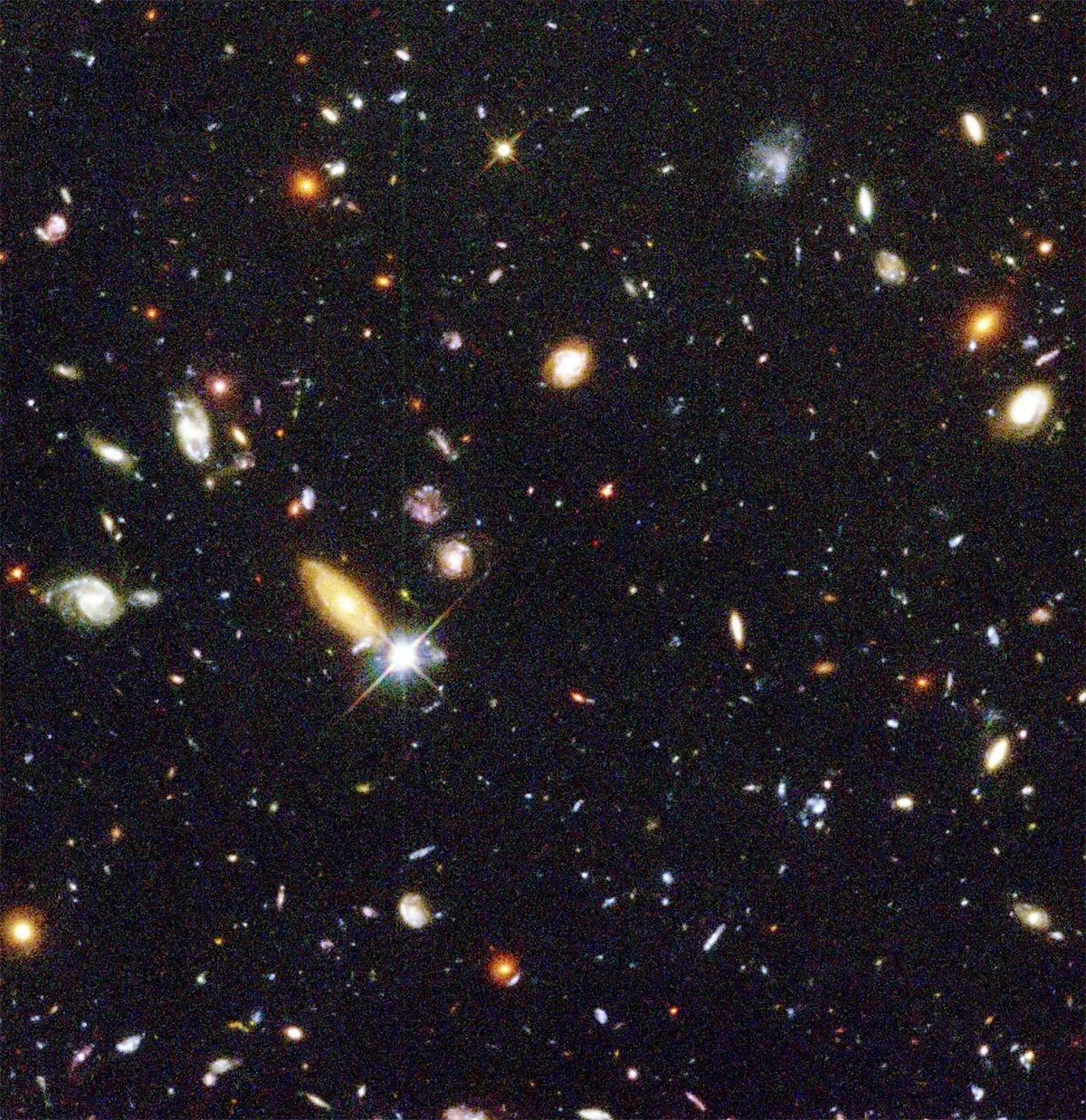 Galaxies as far as the eye can see. But why is there 'something' rather than 'nothing'?