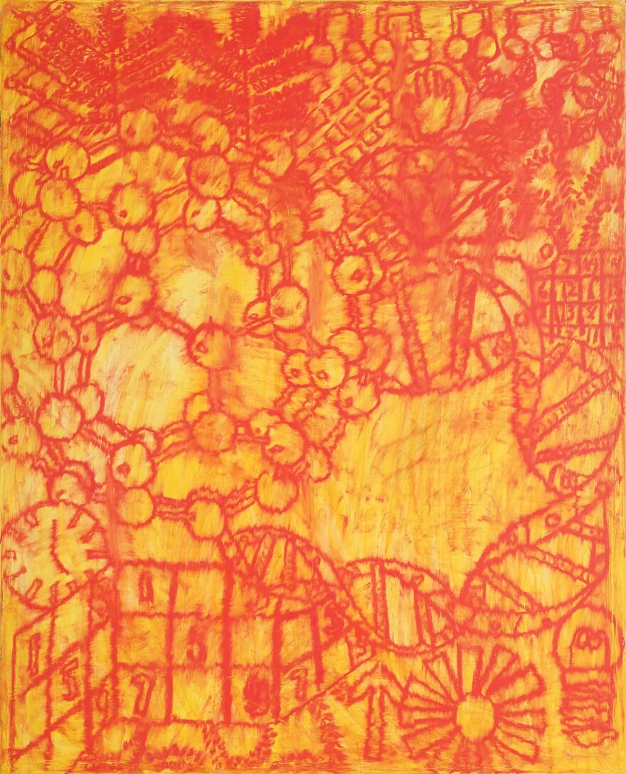 Orange painting