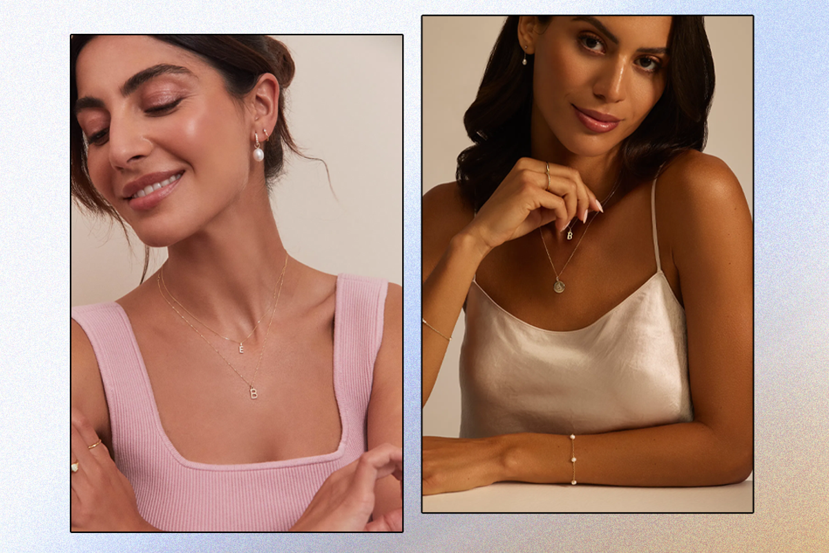 Lily & Roo’s initial jewellery are thoughtful and timeless