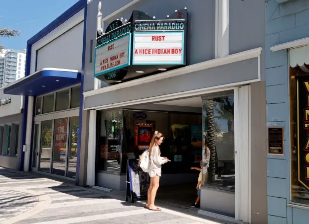 Cinema Paradiso in Hollywood on Monday May 19, 2025. (Carline Jean/South Florida Sun Sentinel)
