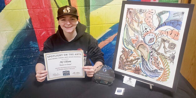 Grand Meadow students participate in MSHSL State Visual Art Show