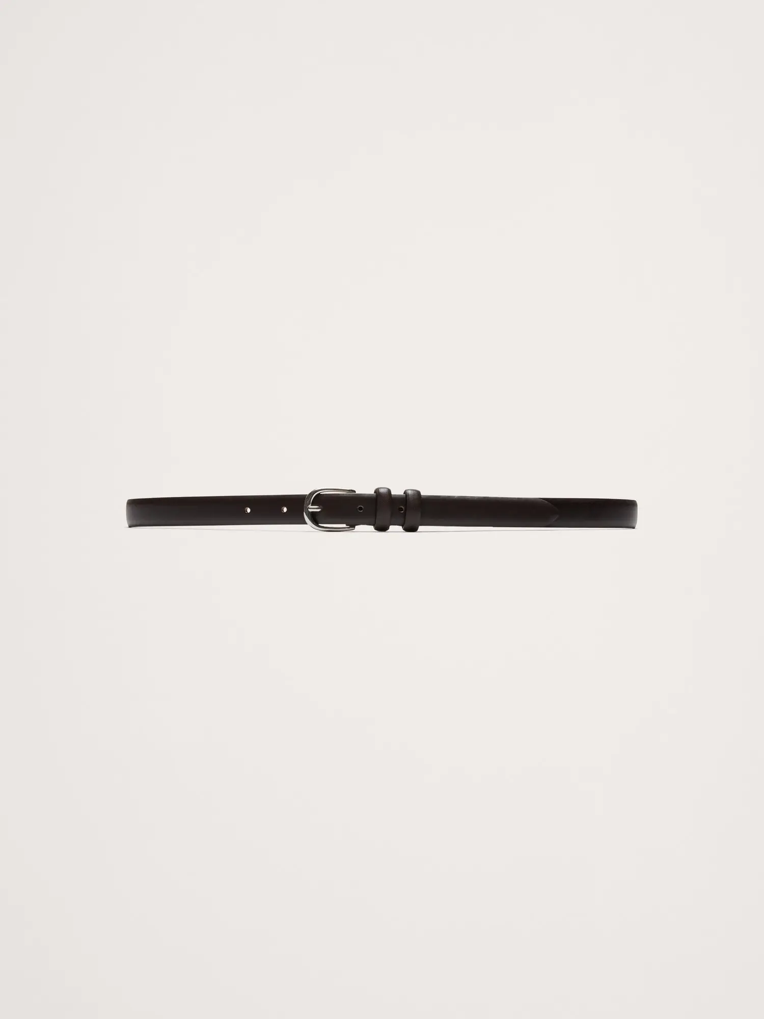 Slim Leather Belt