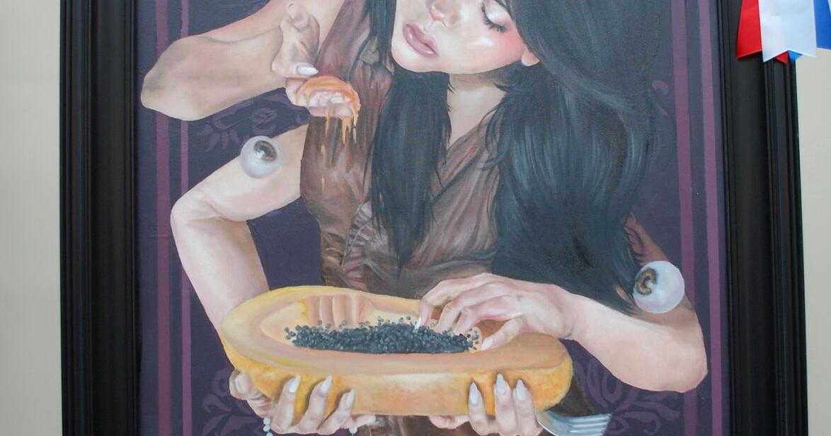 Local artists celebrated at ’50s-themed art show
