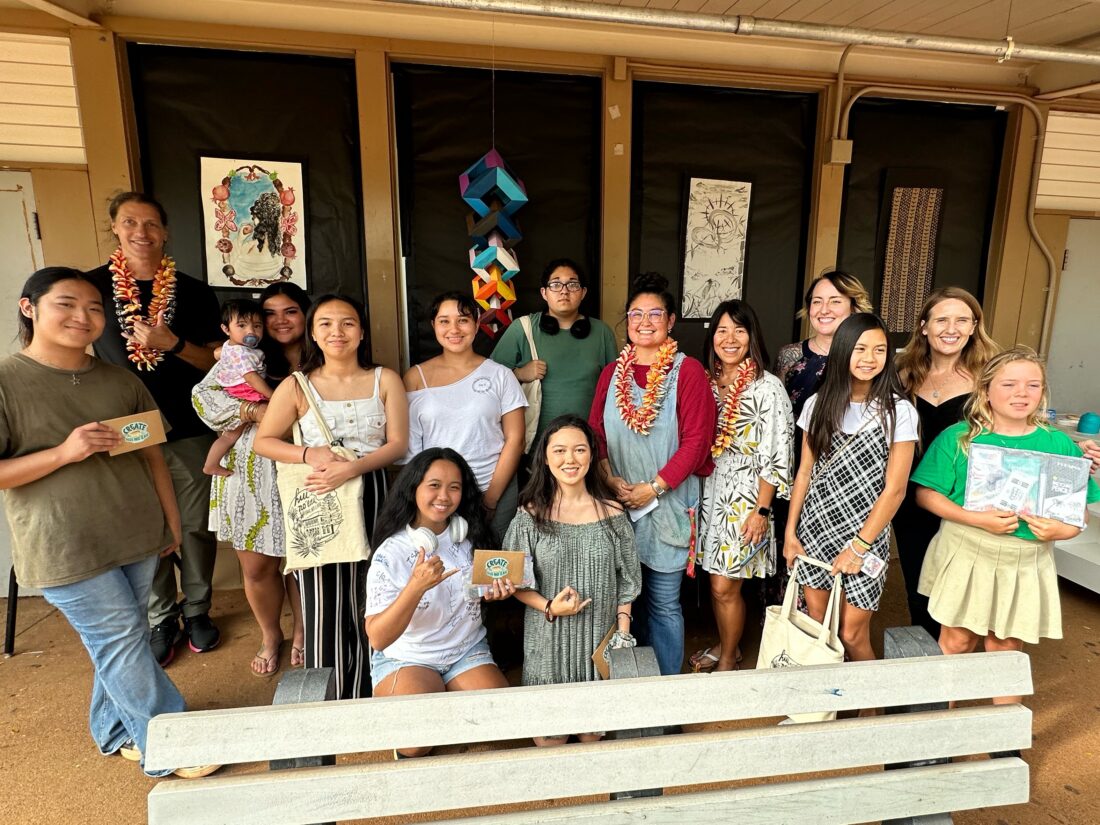 On display through May 23, Lahaina Student Art Show celebrates young artists
