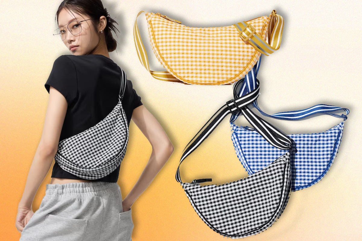 Uniqlo’s viral crossbody now comes in a summer picnic print – and it’s on sale
