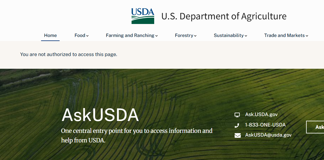 USDA to restore deleted climate pages after environmental lawsuit