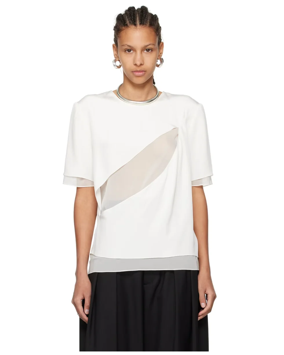 White Slash T-Shirt