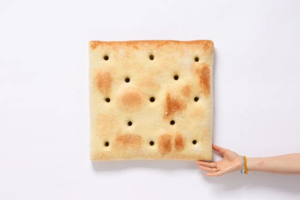 Felt sculpture by LaBrie Rich, who received $1,970 to help pay for an 18-day artist residency in September at the Ragdale residency program in Lake Forest, Illinois, where Rich will develop a new body of work.