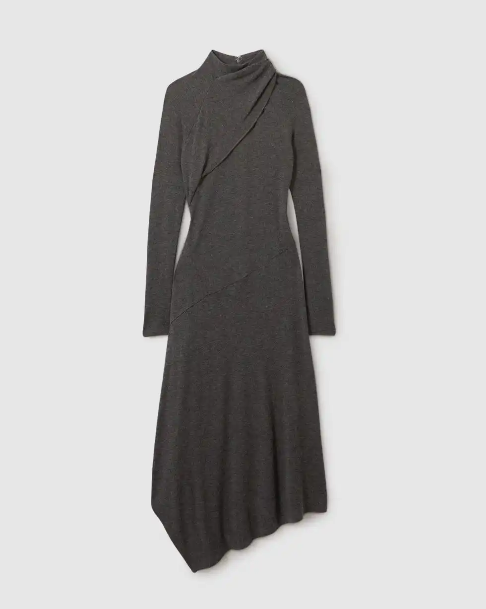 Catlyn Jersey Drape Dress