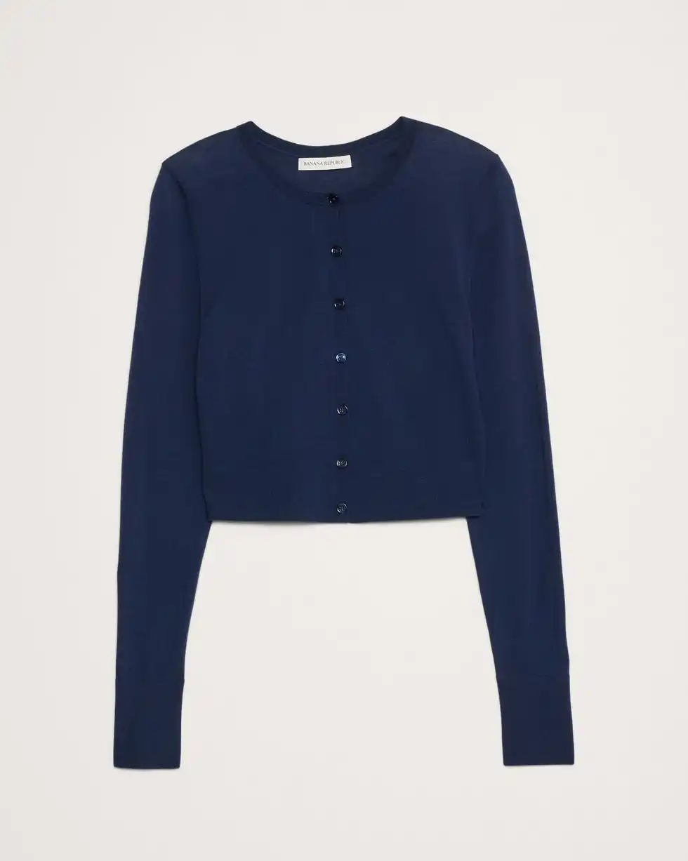 Lightweight Cropped Cardigan
