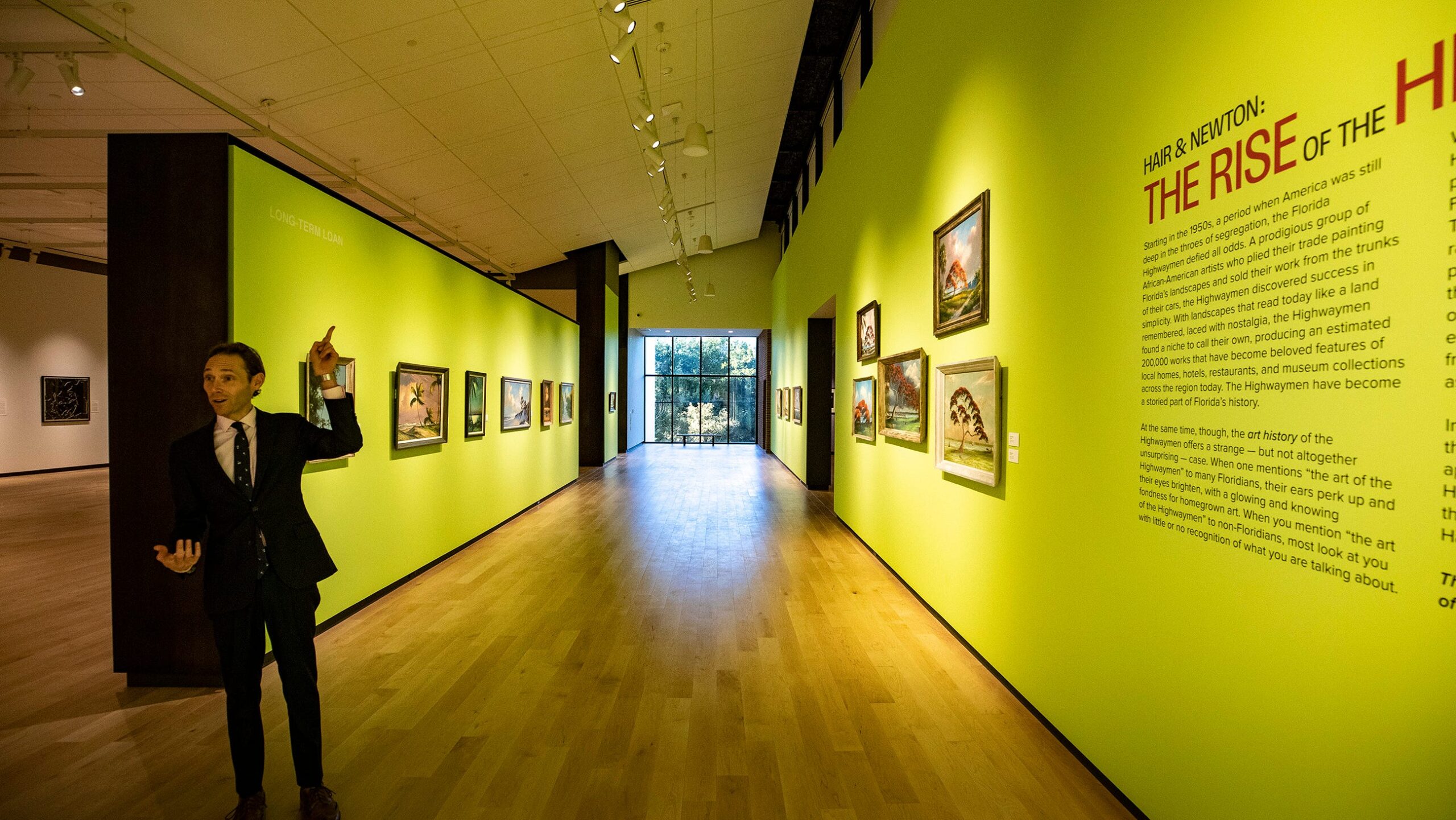 Alex Rich, leader of Lakeland’s AGB Museum of Art, will leave for position in Charleston