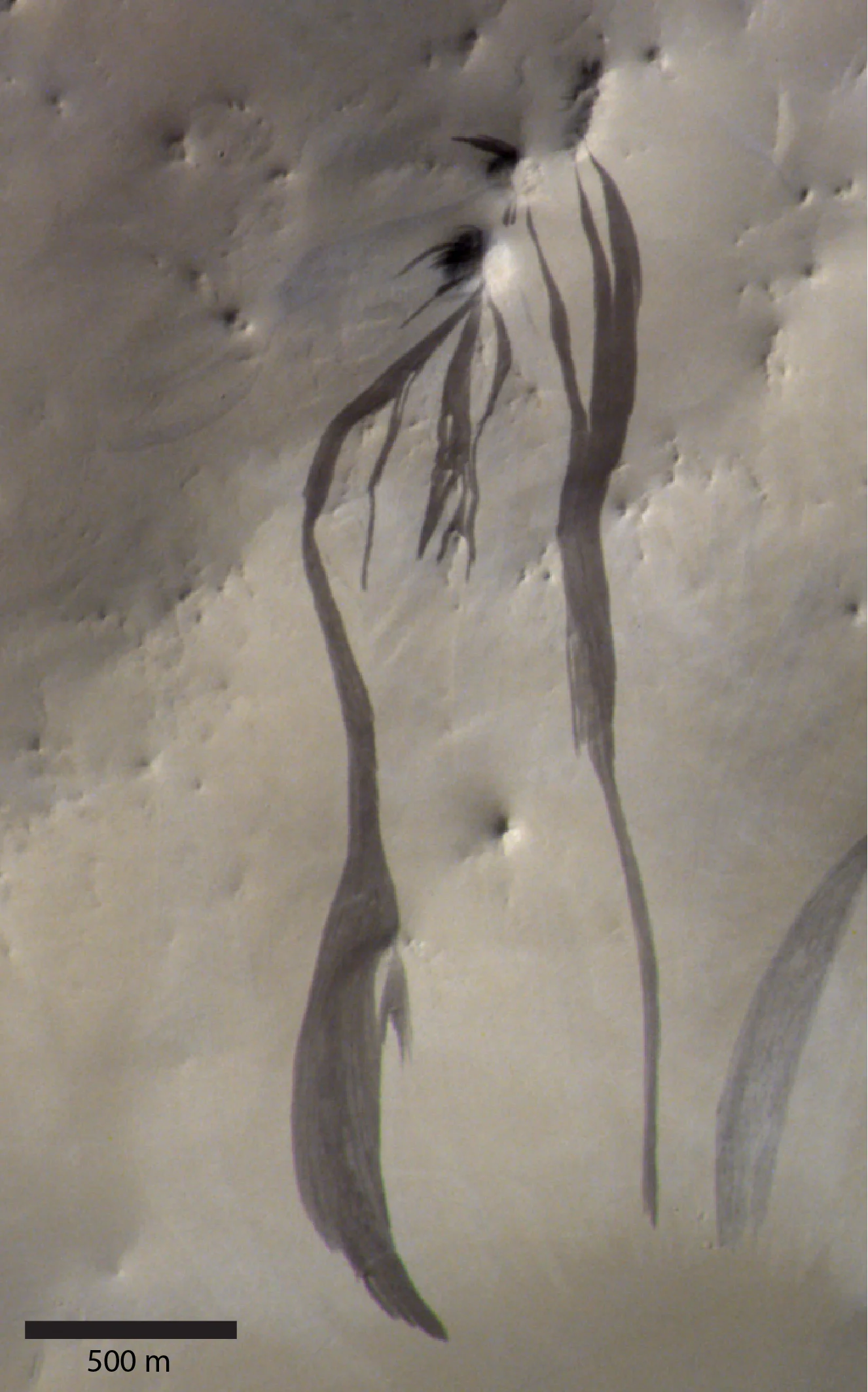 A full version of very long streaks on Mars.
