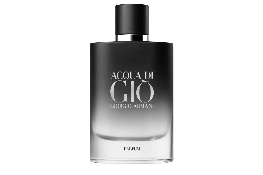 a black perfume bottle