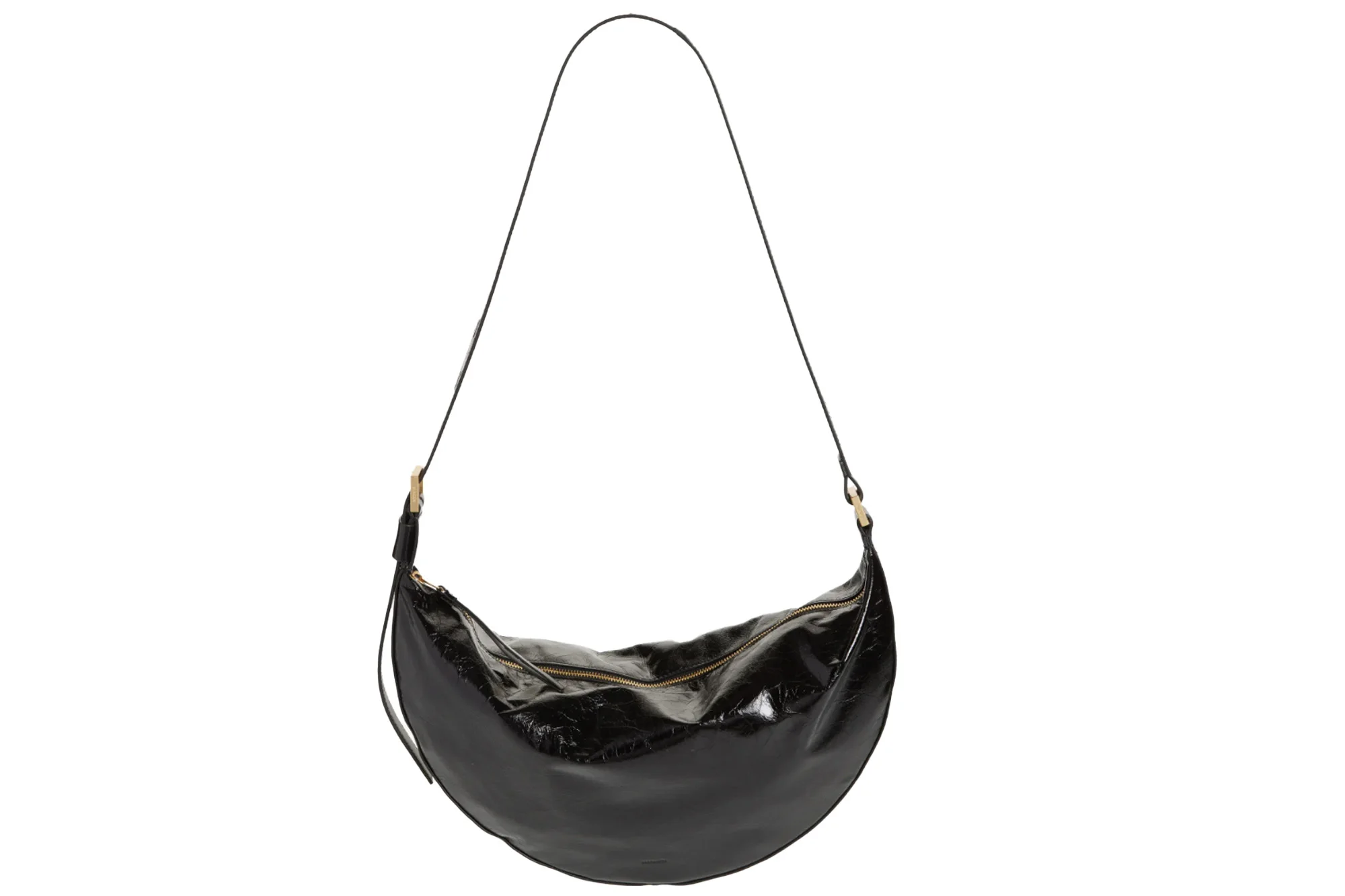 a black handbag