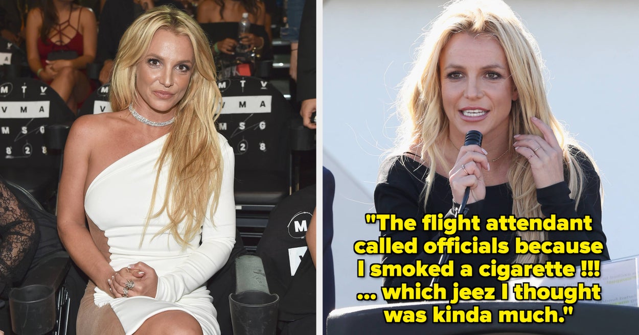 After Violating Federal Aviation Rules By Smoking On A Plane, Here’s What Britney Spears Had To Say