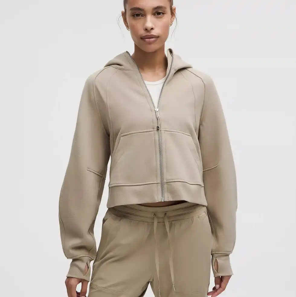 Scuba Oversized Full-Zip Hoodie
