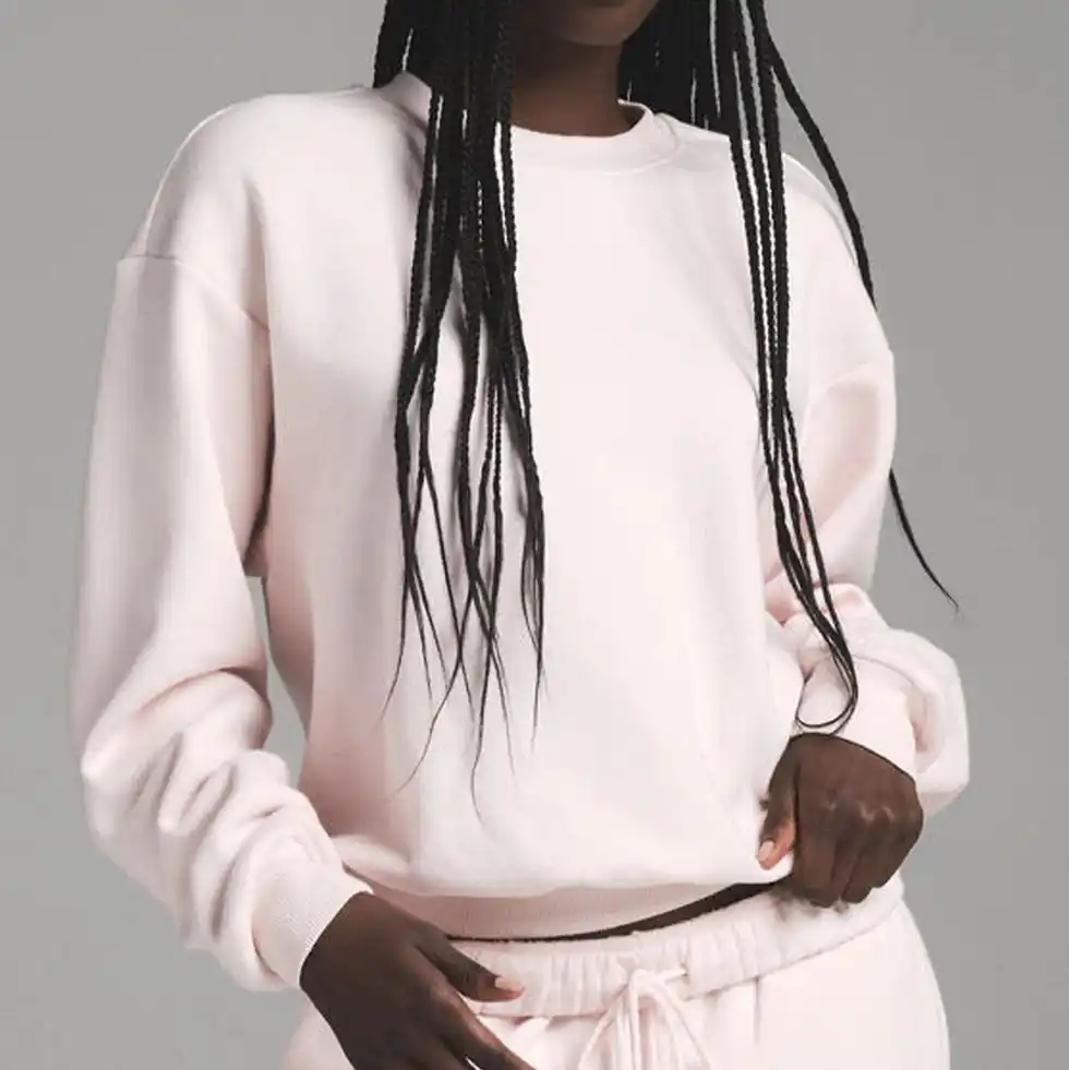 Cotton Fleece Crewneck Sweatshirt