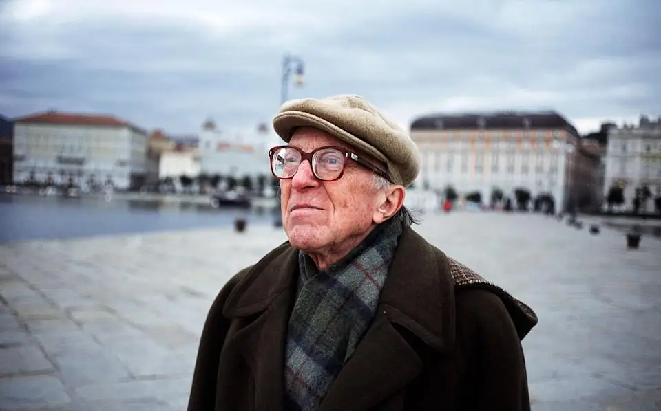 The writer and Holocaust survivor, Boris Pahor