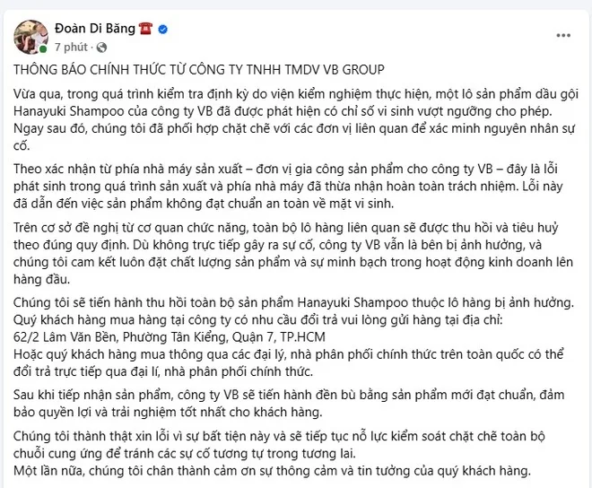 Đoàn Di Băng và những lùm xùm quảng cáo sản phẩm liên quan sức khỏe - 5
