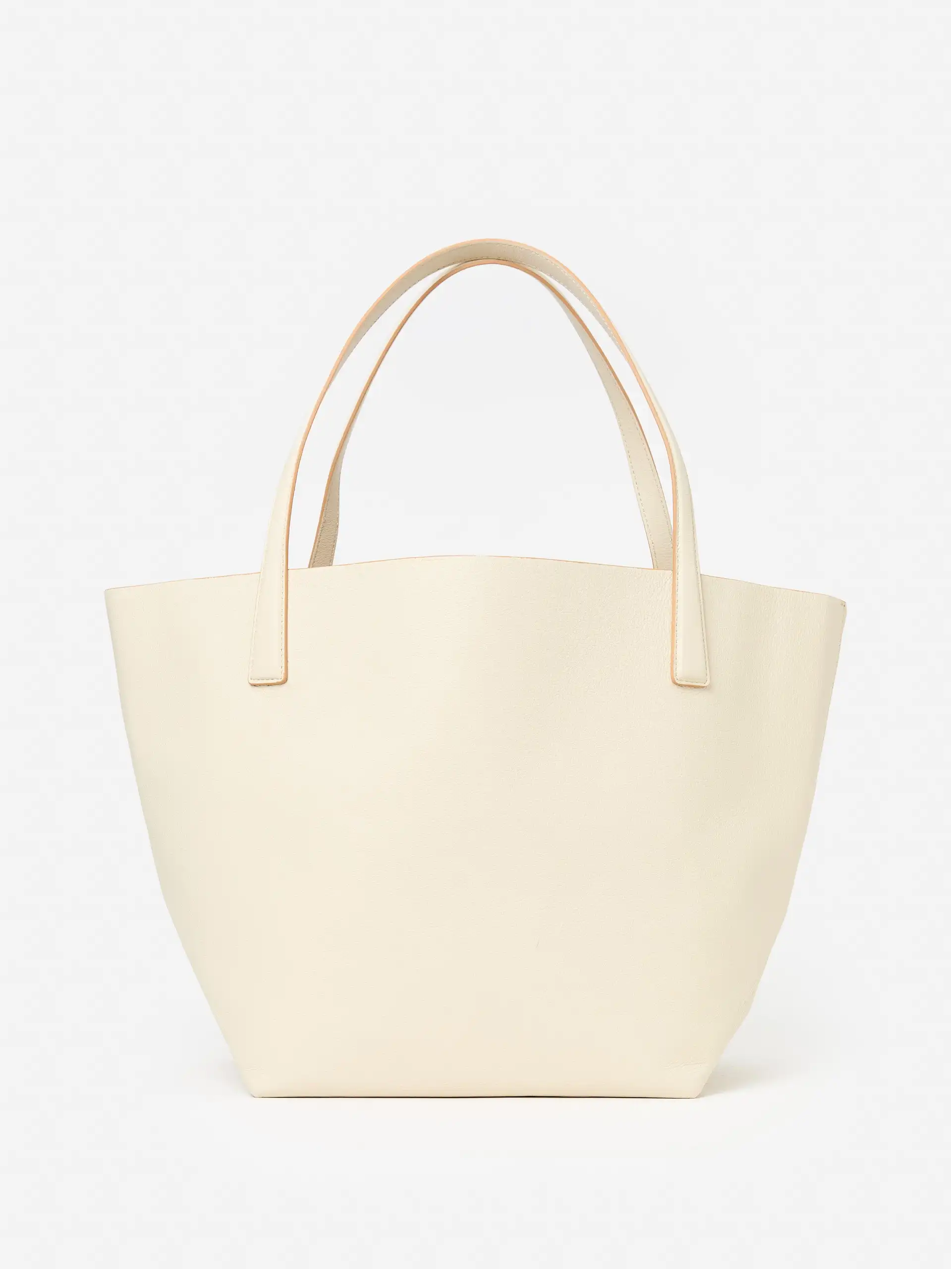 Bone Solid Vika Leather Tote Bag | Women's Handbags | J.mclaughlin