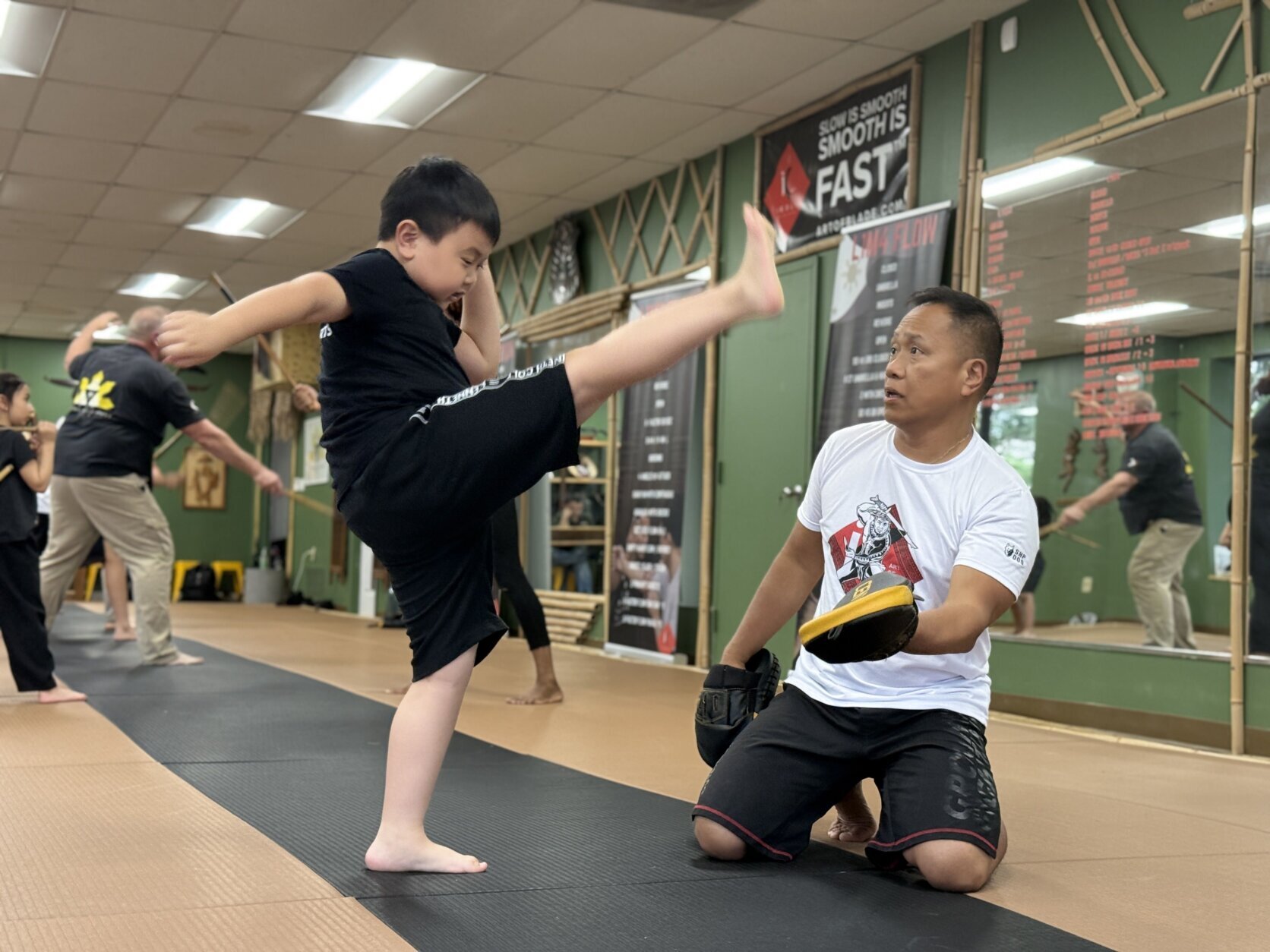 Blade-based martial arts school teaches self-defense and culture of the Philippines