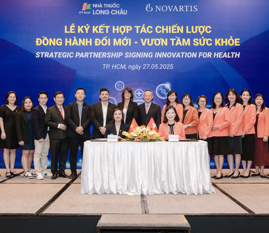 Long Châu cùng Novartis hợp tác chiến lược, kiến tạo tương lai khỏe mạnh