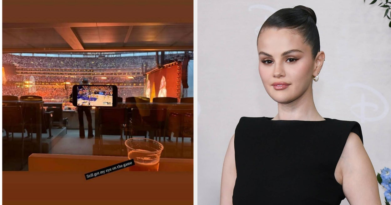 Selena Gomez Revealed That She Was Watching A Basketball Game On Her Phone While At A Beyoncé Concert, And People Have Thoughts