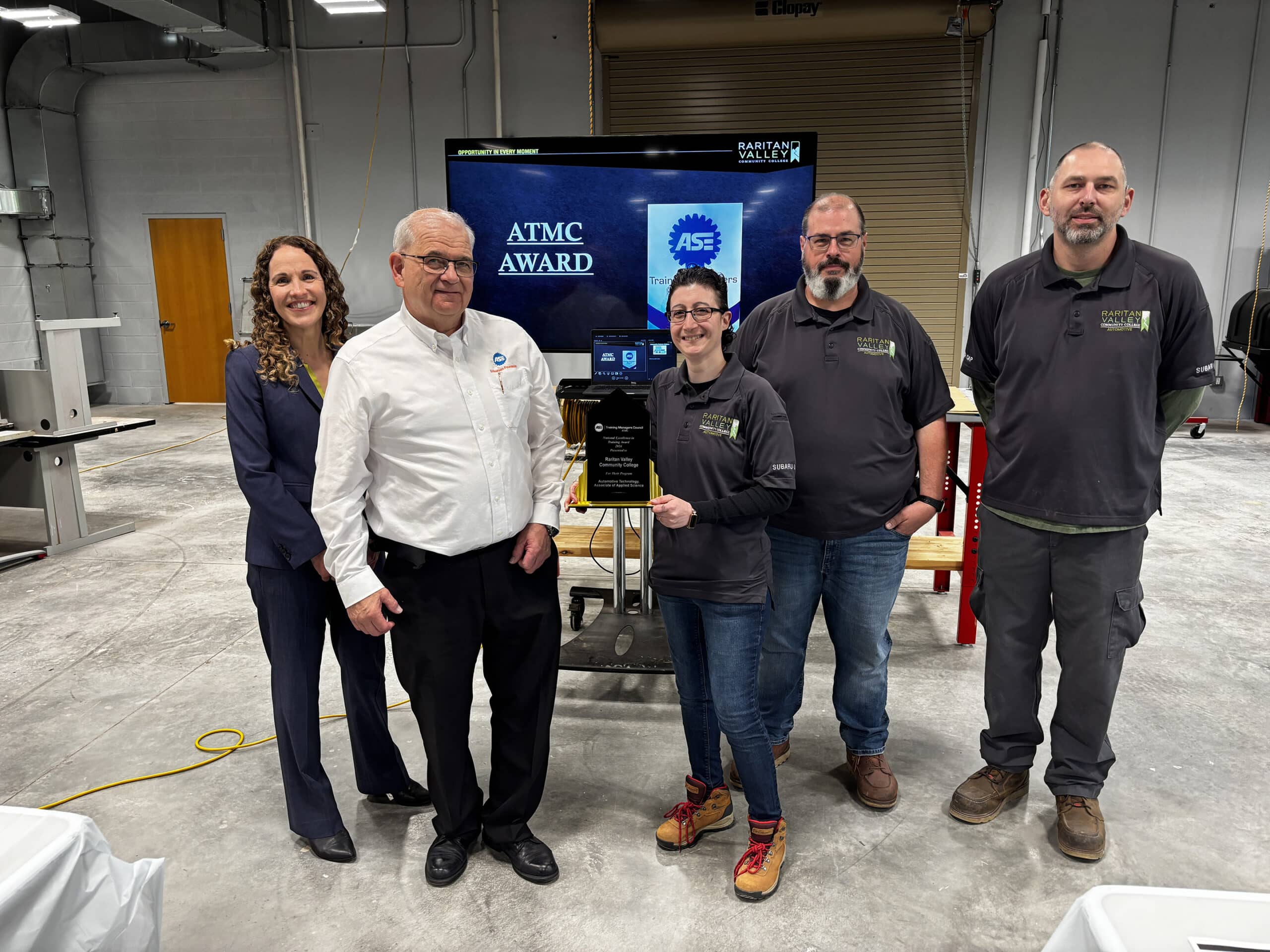 RVCC Automotive Technology Program Presented with Award from National Organization