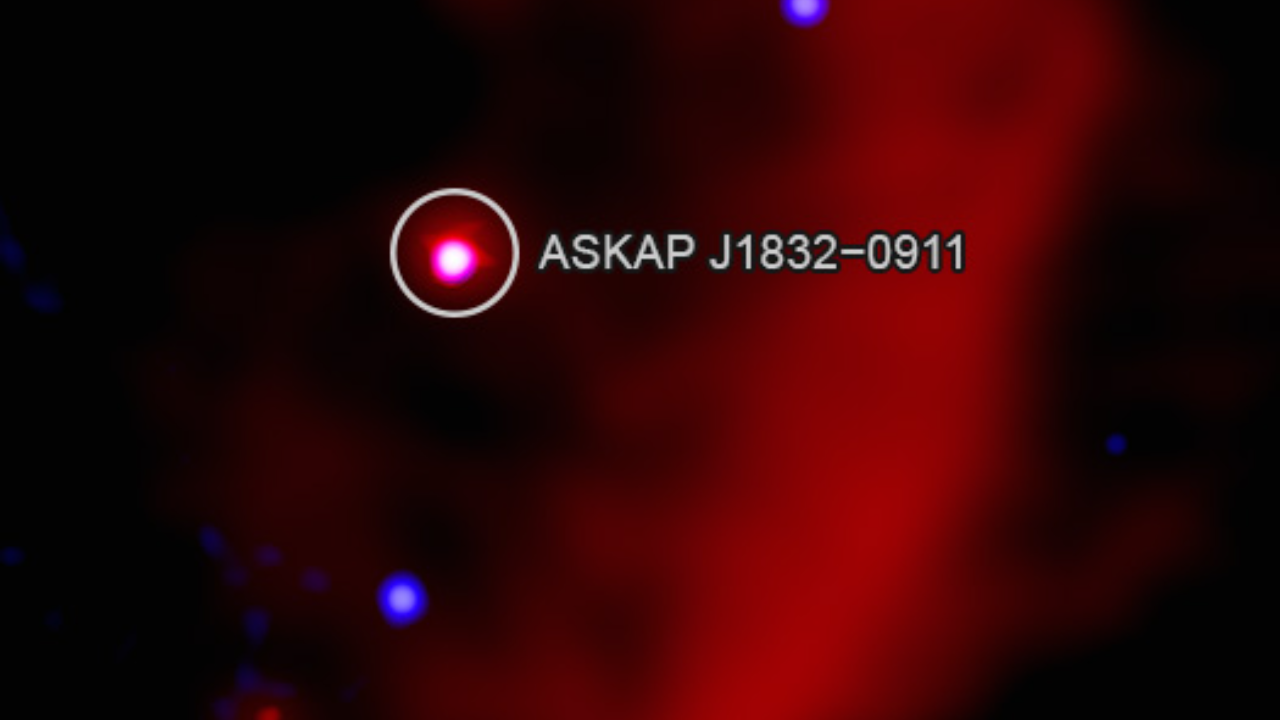 Strange flashing object discovered in deep space puzzles astronomers