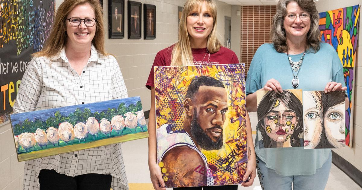 Three TCS teachers to have artwork on display at MTSU this summer