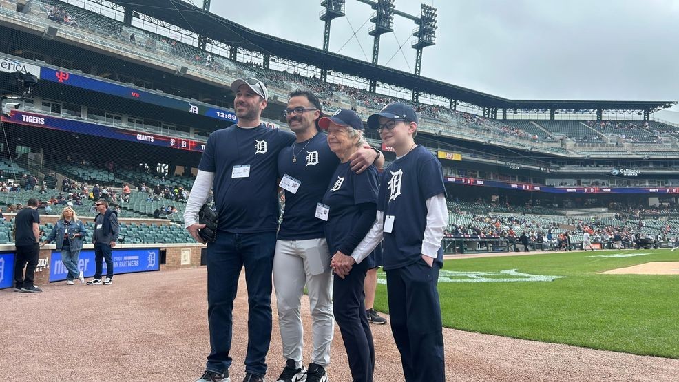 Sports Spotlight: Hyames-Sayre inspiring others with active lifestyle, Tigers first pitch