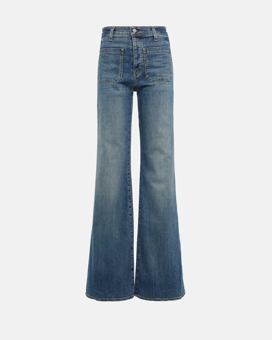 Nili Lotan Florence high-rise flared jeans