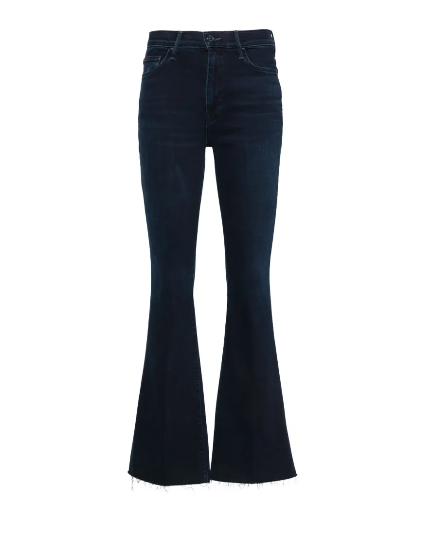 Mother fray bootcut jeans