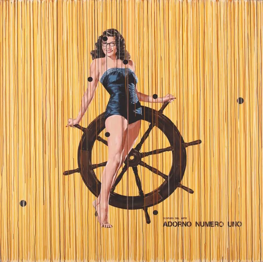 Contemporary artist Ruben Torres Llorca's 'Adorno NumerO Uno' is among the works that the Museum of Contemporary Art of the Americas is exhibiting at the Marco Island Center for the Arts.