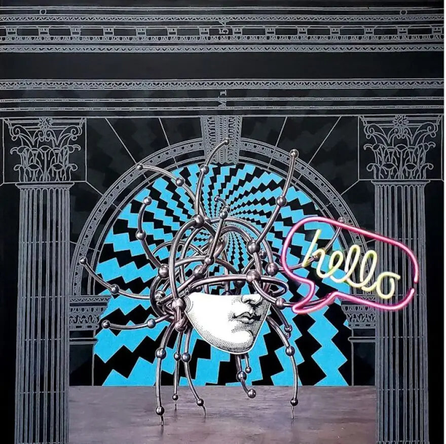 Contemporary artist Ivonne Ferrer mural is among the works the Museum of Contemporary Art of the Americas is exhibiting at the Marco Island Center for the Arts.