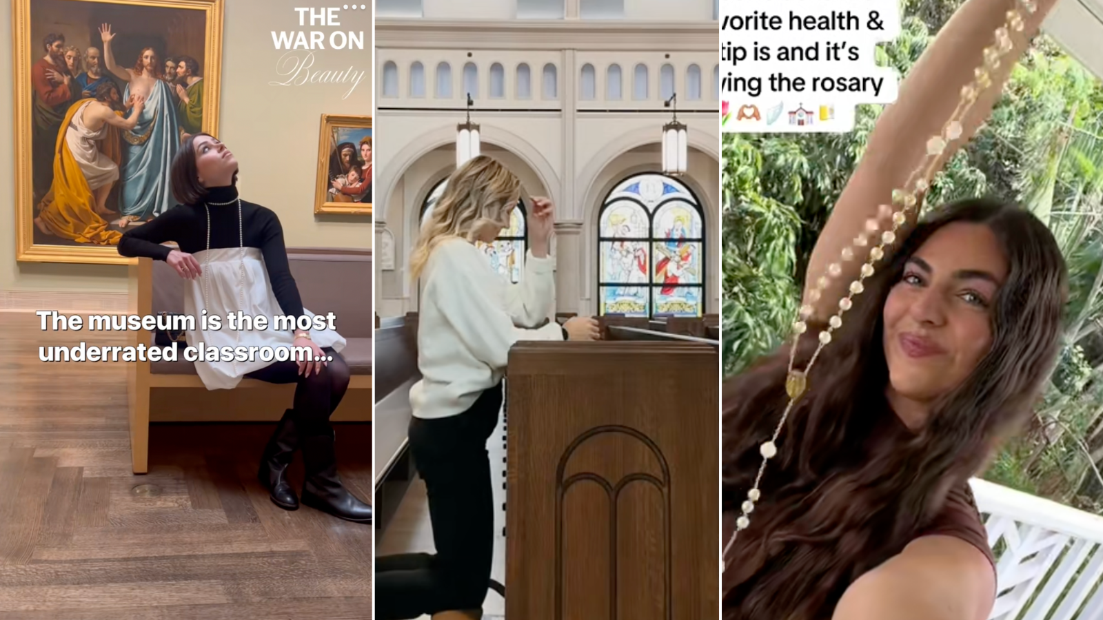 Faith, Fashion, & Flour: 10 TikTok Accounts Bringing the Beauty of Catholicism to Women