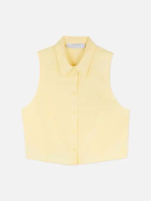 Sleeveless top, £9, Primark