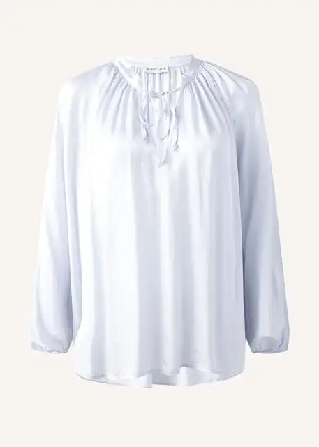 Satin top, £89, Busby & Fox