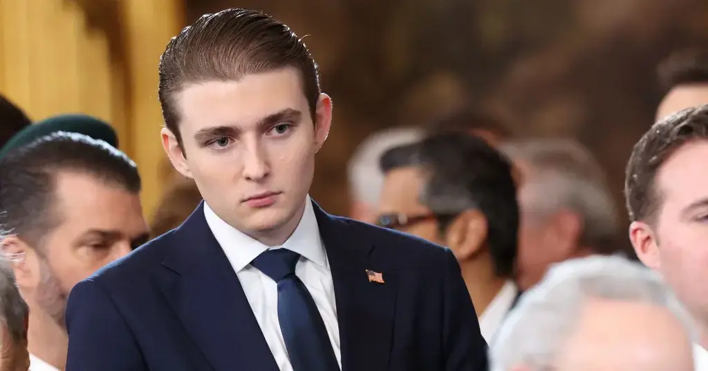 Barron Trump Lives an ‘Apolitical’ Lifestyle With His New Mystery Girlfriend From College: Source