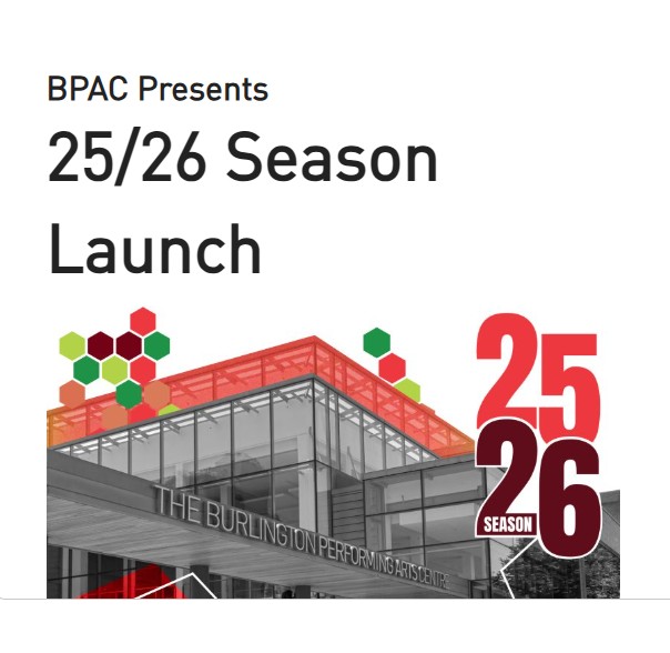 Burlington Performing Arts Centre releases 2025-2026 lineup