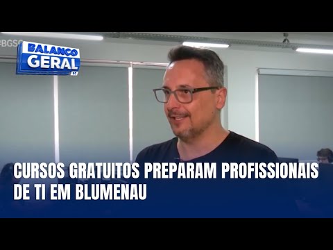 Blumenau oferece cursos gratuitos para formação em tecnologia da informação