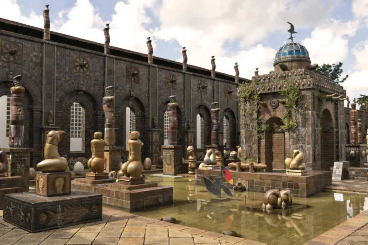 temple patio oficina francisco brennand