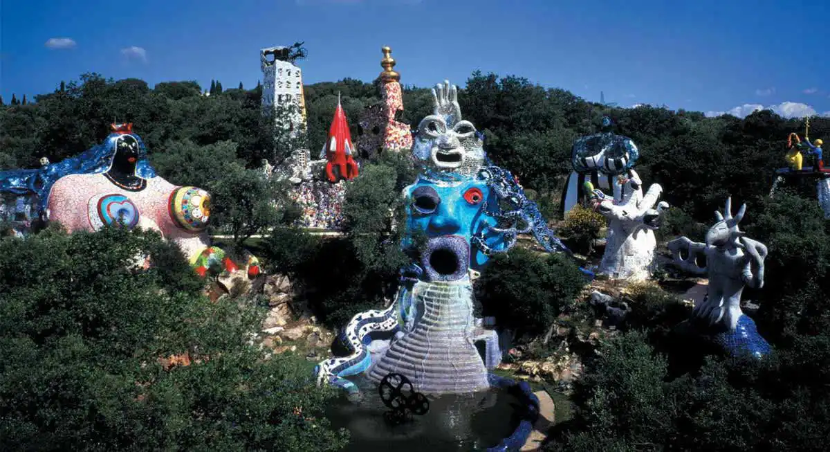open air museums tarot garden niki phalle