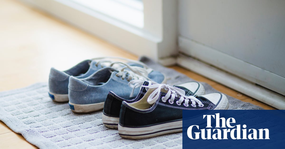 We decided to become a shoes-off house. It was more complicated than I thought