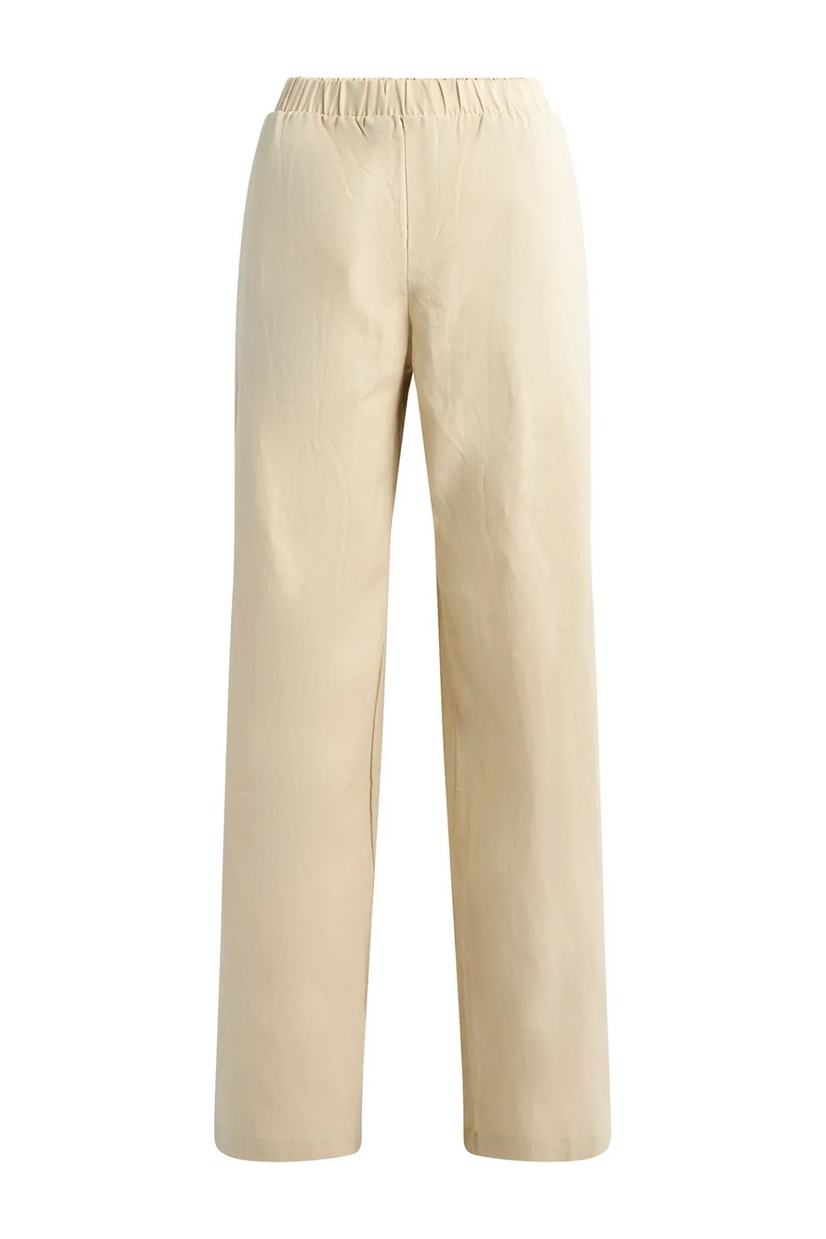 Scoop Women's Linen Blend Wide Leg Pants, 32