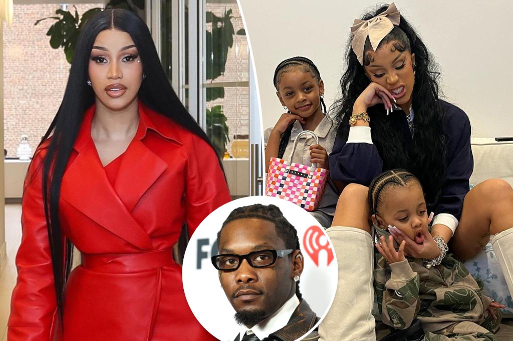 Cardi B reveals staggering six-figure amount she spends on 3 kids’…